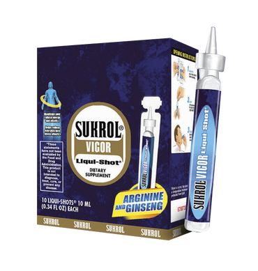 Fm Sukrol Vigor Liquidshot X10Viales